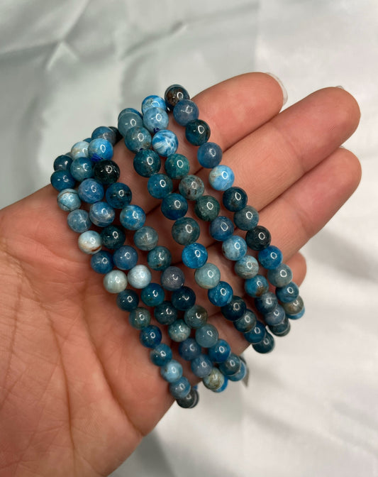 Blue Apatite Bracelet