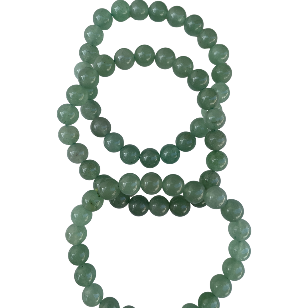 Green Aventurine Bead Bracelet