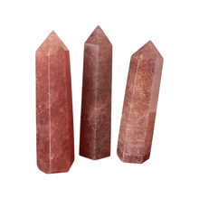 Load image into Gallery viewer, Strawberry Quartz Tower
