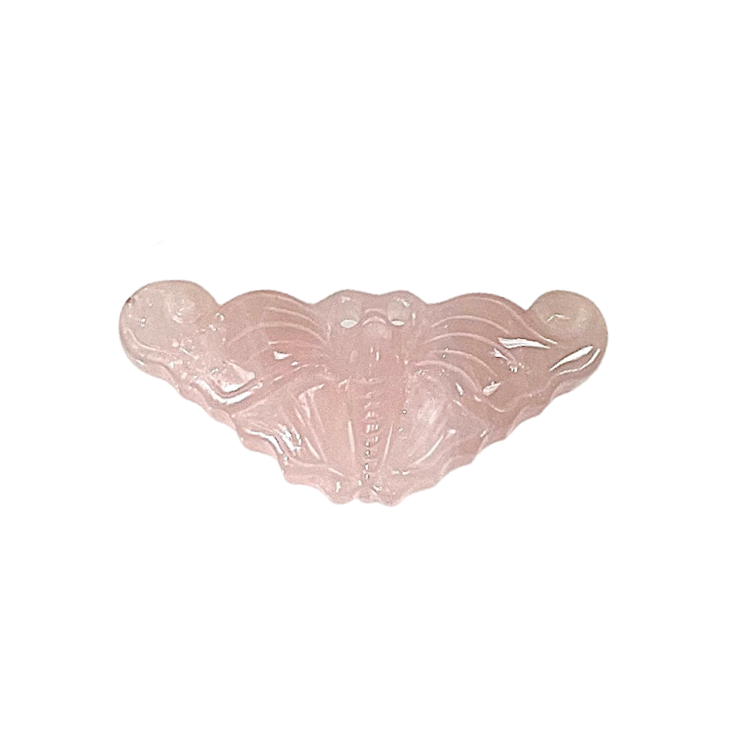 Rose Quartz Butterfly