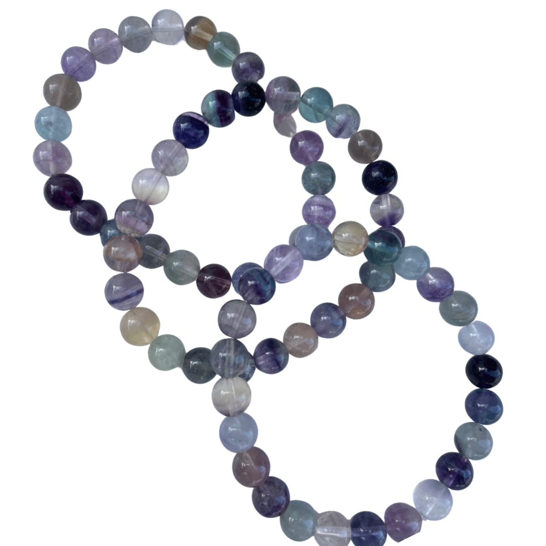 Fluorite Bead Bracelet