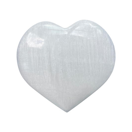 Selenite Heart XL