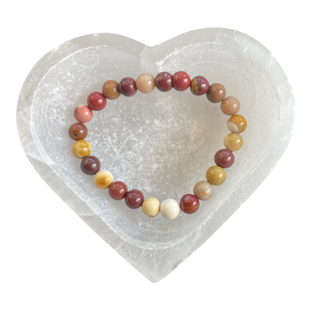 Mookaite Bead Bracelet