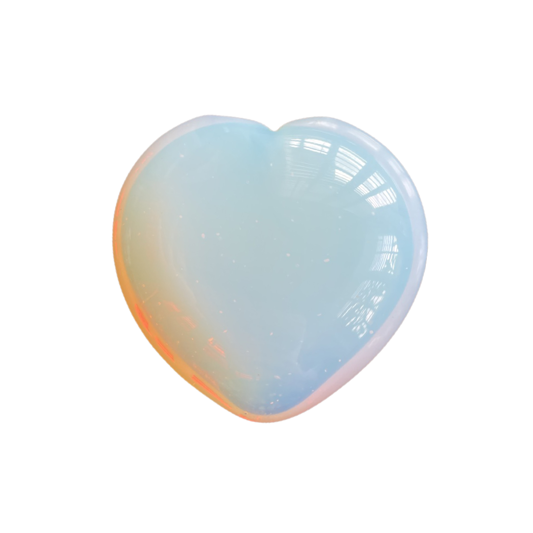 Opalite Puffy Heart