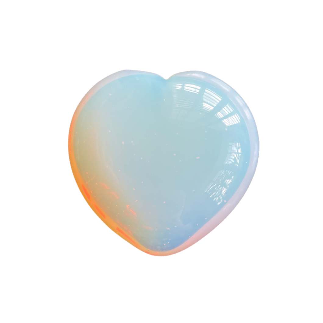 Opalite Puffy Heart