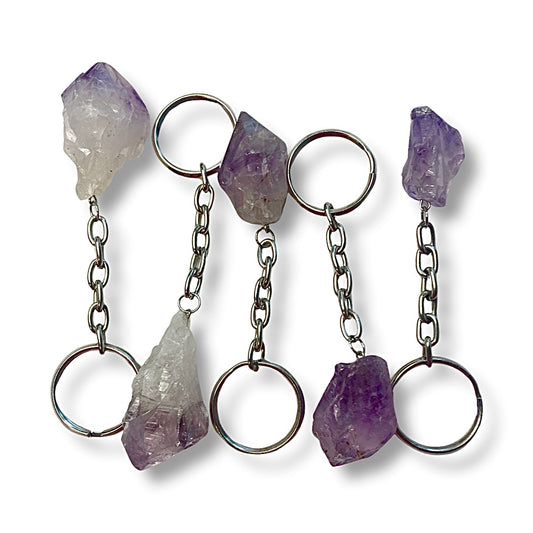 Amethyst Keychain