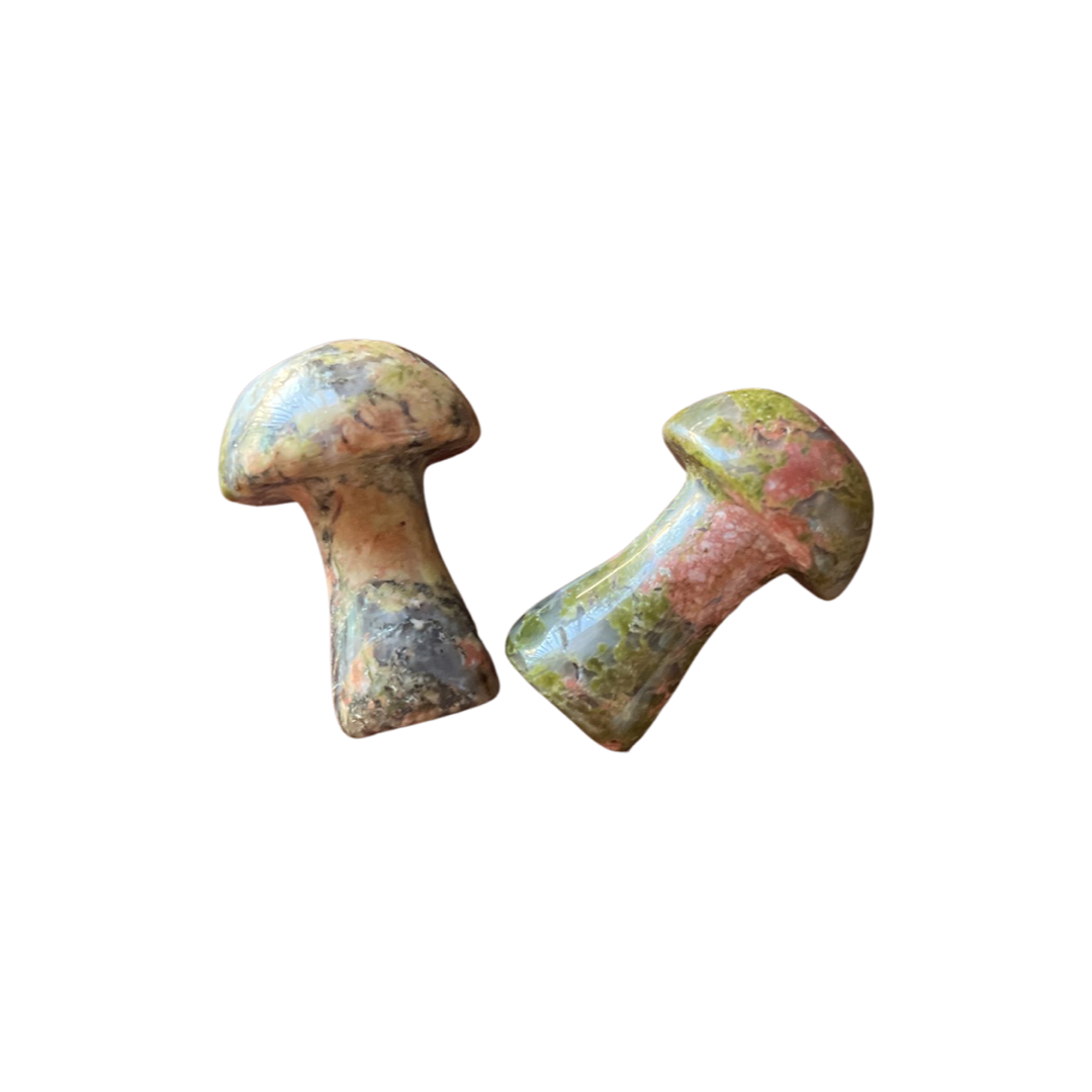 Unakite Mushroom